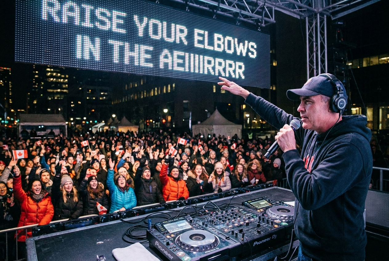 Raise Your Elbows in the AeiiiiRrrr for Canada Day!